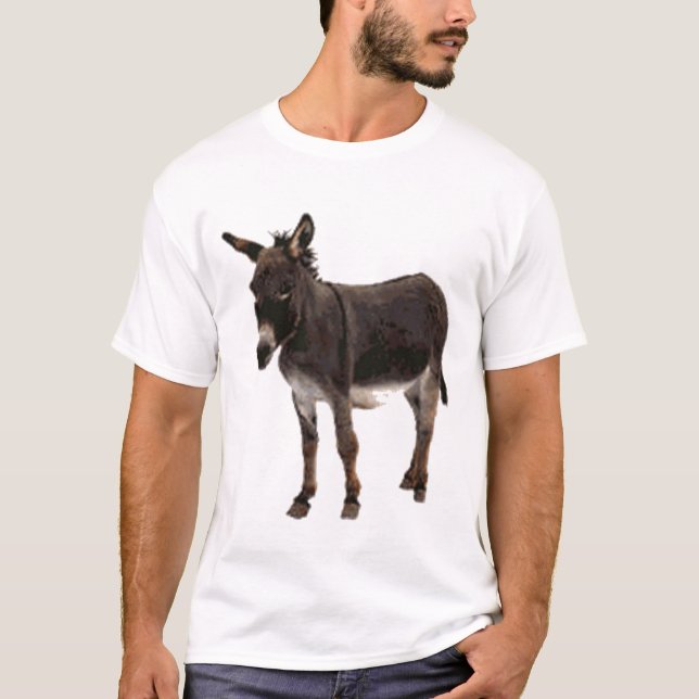 Vintages Donkey Magic-Shirt T-Shirt (Vorderseite)