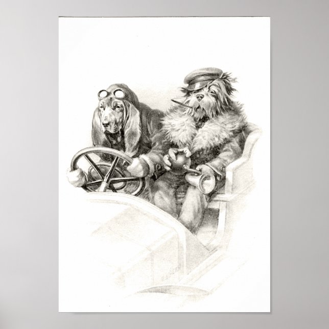 Vintages Dosenplakat Poster (Vorne)