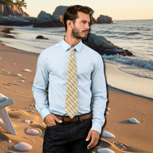 Vintages Drawinger-Hummermuster Krawatte