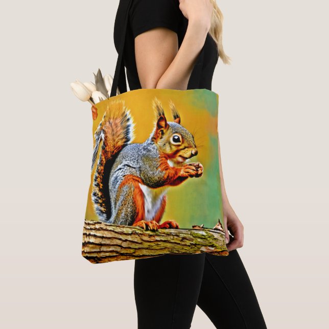 Vintages Eichhörnchen Tasche (Von Nahem)