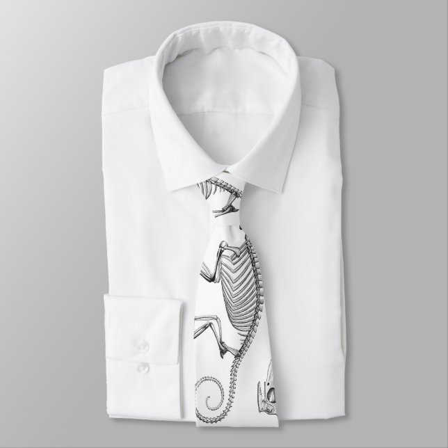 Vintages Eidechsenskelett Krawatte (Gebunden)