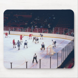 Vintages Eishockey-Match Mousepad