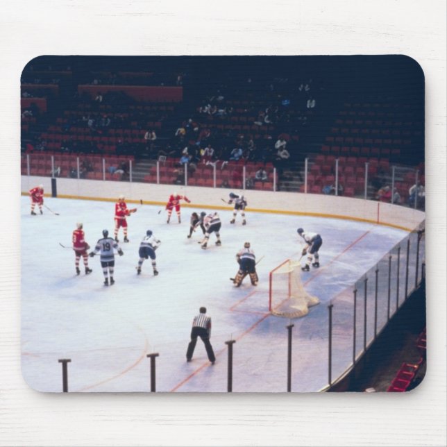 Vintages Eishockey-Match Mousepad (Vorne)