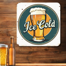 Vintages Eiskaltbier