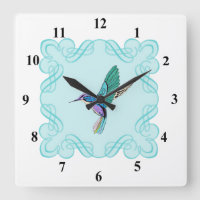 Vintages Elegant Hummingbird
