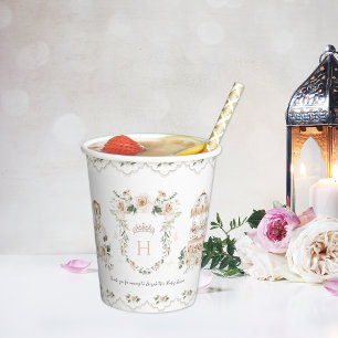 Vintages Elegant   Little Princess Baby Shower Pappbecher