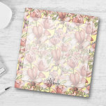 Vintages, elegantes Muster, hellgelb Notizblock<br><div class="desc">Mit unserem Vintagen eleganten, floralen Muster Light Yellow Notepad können Sie Ihre Schreibwarensammlung ganz einfach und angenehm ergänzen. Dieses Notizblock ist mit einem hübschen, Vintagen Blumenmuster in Lila- und Rosatönen geschmückt, ergänzt durch üppige grüne Blätter und besticht durch zeitlose Eleganz. Der hellgelbe Hintergrund verleiht dem Gast eine warme Touch, die...</div>