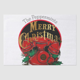 Vintages elegantes Weihnachtsfernsprecher Seidenpapier