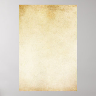 Vintages Elfenbeinparkpapier Hintergrund Poster