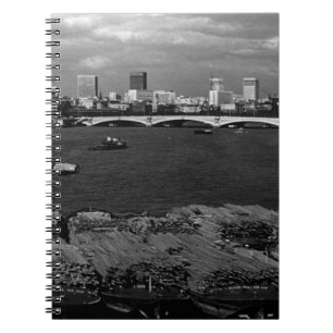 Vintages England - London Die Hochseeinstadt Thame Notizblock