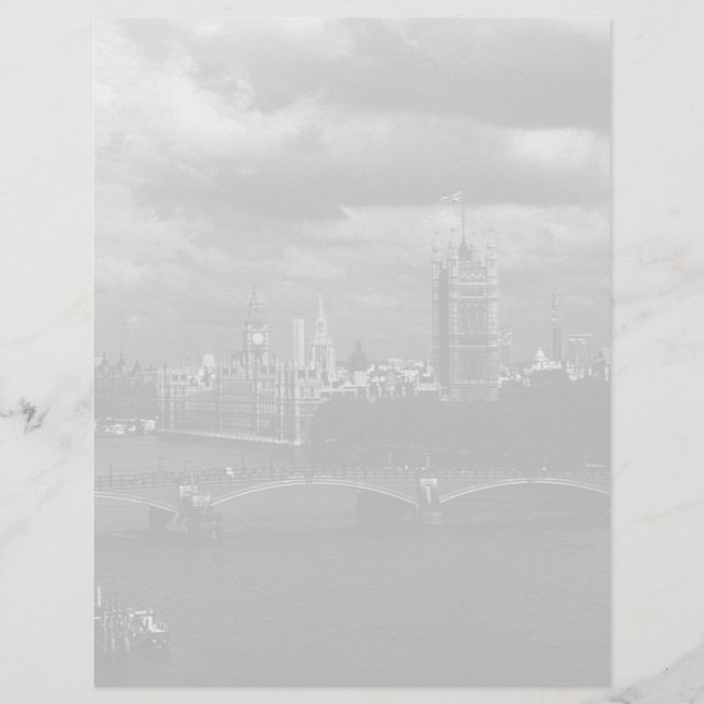 Vintages England London Die Themse (Vorderseite)