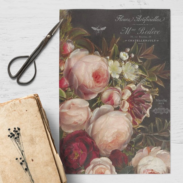 Vintages Entfärbungspapier Seidenpapier (Von Creator hochgeladen)