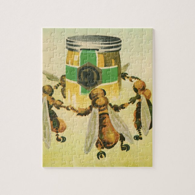 Vintages Essen, Bio Honigbienen, Tanzjar (Vertikal)
