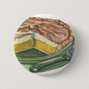Vintages Essen, Lemon Meringue Pie Dessert Button