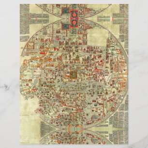 Vintages Europa - alte Kartografie - Geografie