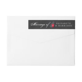 Vintages Extravagantes Herz - Chalkboard Wedding