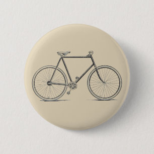 Vintages Fahrrad-Abzeichen Button