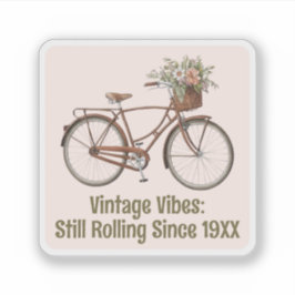 Vintages Fahrrad Aufkleber