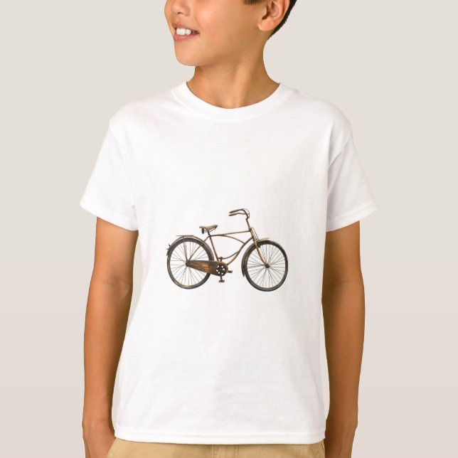 Vintages Fahrrad Freiheit T-Shirt (Vorderseite)