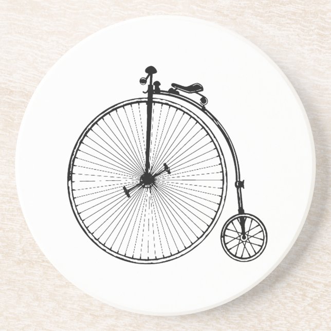 Vintages Fahrrad Getränkeuntersetzer (Vorne)