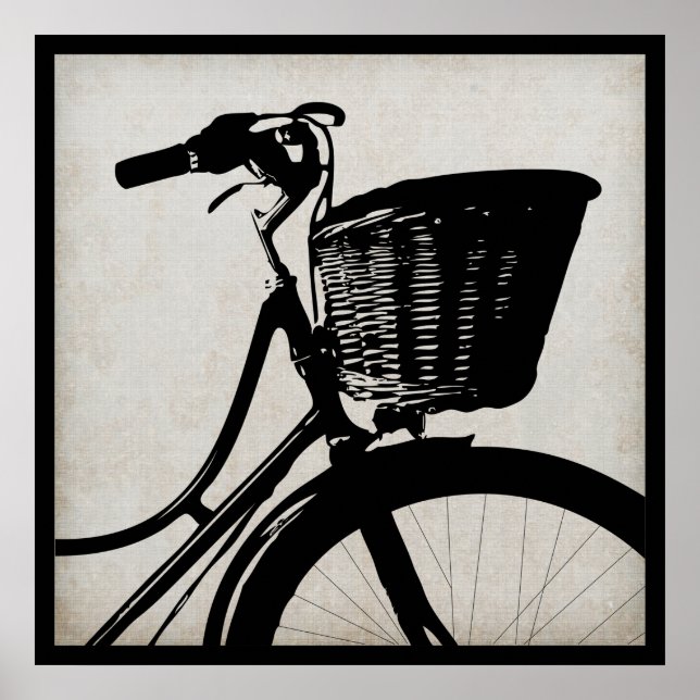 Vintages Fahrrad Poster (Vorne)