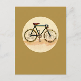Vintages Fahrrad Postkarte