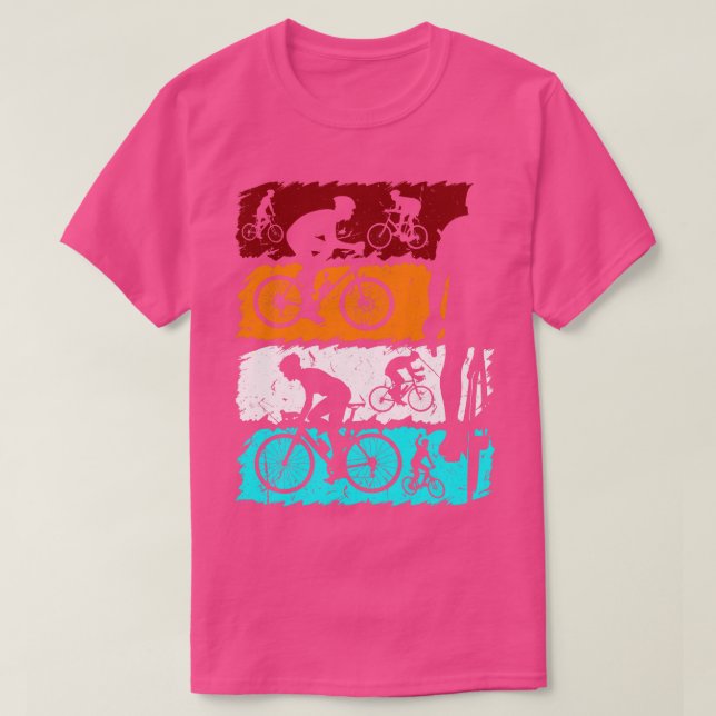 Vintages Fahrrad T-Shirt (Design vorne)