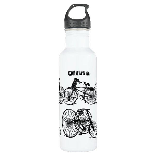 Vintages Fahrrad Trinkflasche (Vorderseite)
