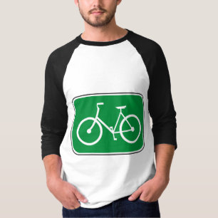 Vintages Fahrrad-Zeichen T-Shirt
