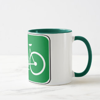 Vintages Fahrrad-Zeichen Tasse