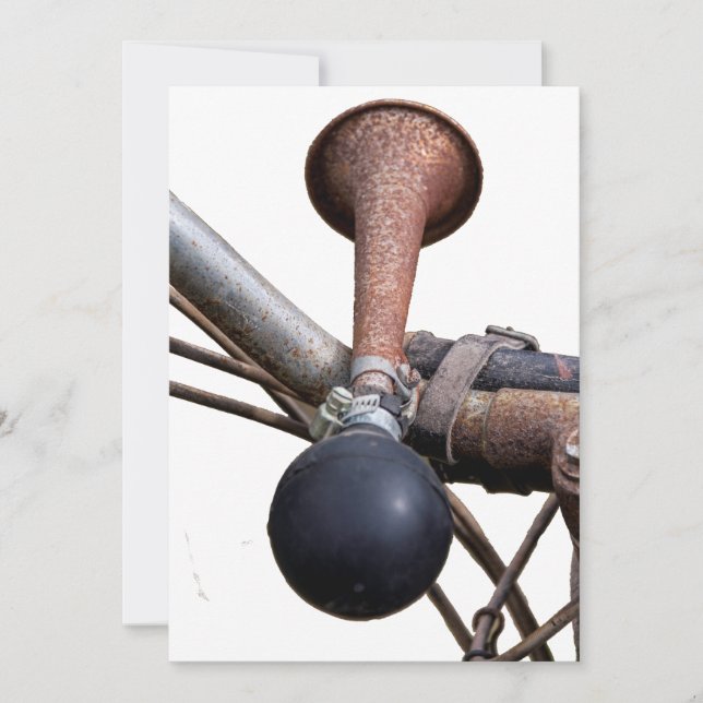 Vintages Fahrradhorn (Vorderseite)