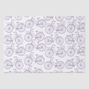 Vintages Fahrradmuster Seidenpapier