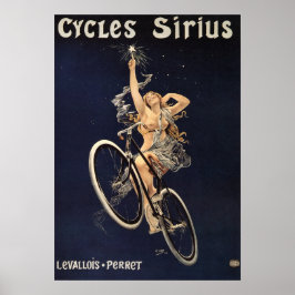 Vintages Fahrradposter - Fahrradsirius Poster
