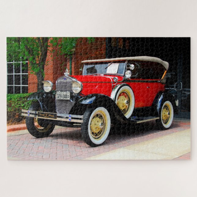 Vintages Fahrzeug wiederherstellen (Horizontal)