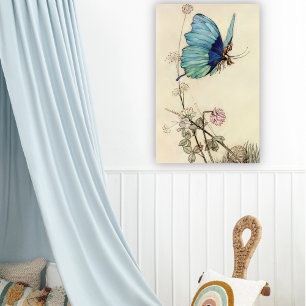 Vintages Fairy Kinderzimmer Kunst Fairy Reiten Poster