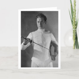 Vintages Fechten Robert-Montgomery! Karte
