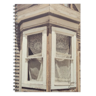 Vintages Fenster Notizblock