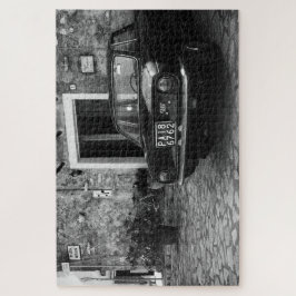 Vintages FIAT-Fahrzeug in Italien in einfarbiger F