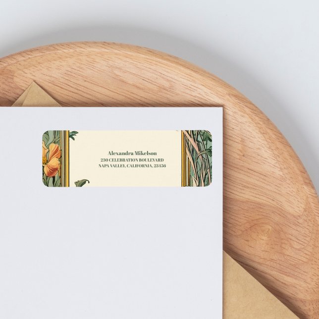 Vintages florales Jugendstil-Brautparty (Von Creator hochgeladen)