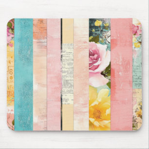 Vintages, florales Muster (17) Mousepad