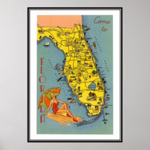 Vintages Florida, USA - Poster