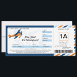 Vintages Flugzeug Geburtstag Boarding Ticket Einladung<br><div class="desc">Vintager Boarding Pass Ticket für Ihr Kind zum Geburtstag. Die Farben Orange und Shades of Blue zeichnen sich durch eine Weltkarte im Hintergrund und ein Propeller-Flugzeug aus. Wenn Sie Änderungen an diesem Design oder Layout (Farben etc.) benötigen, schicken Sie uns einfach eine E-Mail an paula@labellarue.com BEVOR SIE EINEN BESTELLER ANGEBEN...</div>