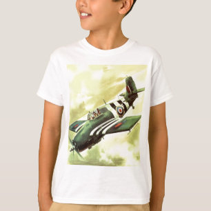 Vintages Flugzeug T-Shirt
