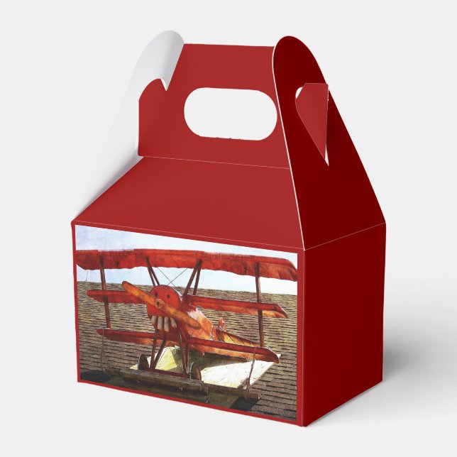 Vintages Flugzeug von Shirley Taylor Geschenkschachtel (Vorderseite)