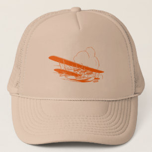 Vintages Flying Boat Truckerkappe