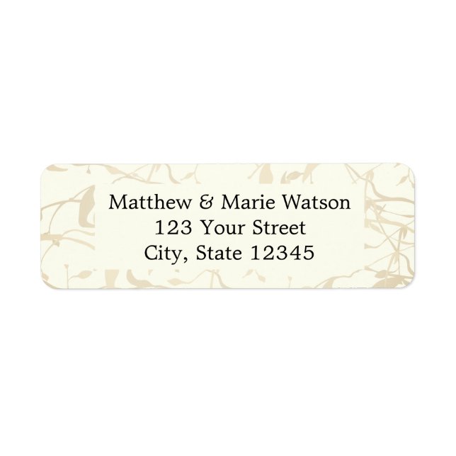 Vintages Folienzmuster (Vorne)