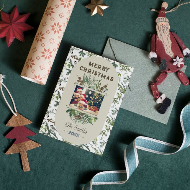 Vintages Foto Foliage Grüne Weihnachten (Von Creator hochgeladen)