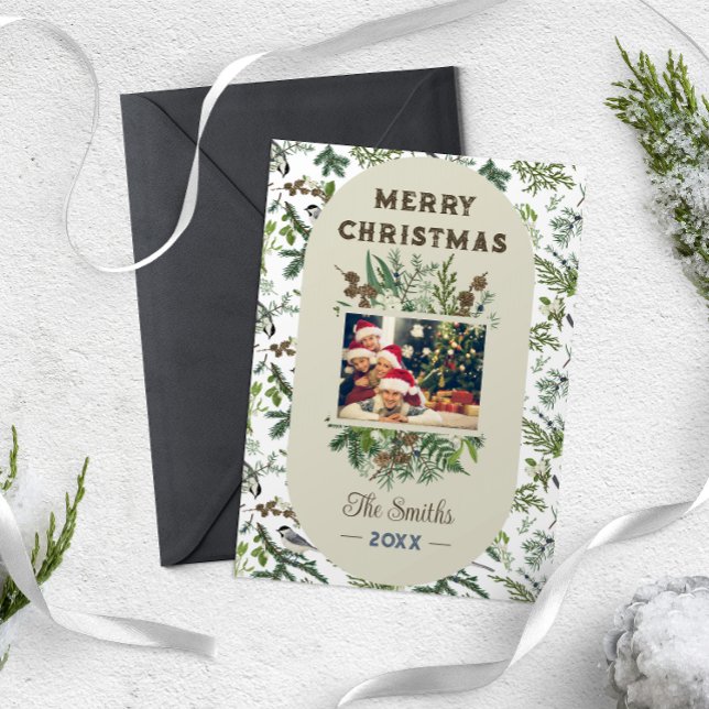 Vintages Foto Foliage Grüne Weihnachten (Von Creator hochgeladen)