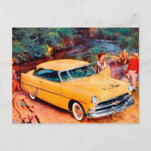 Vintages Foto Postkarte