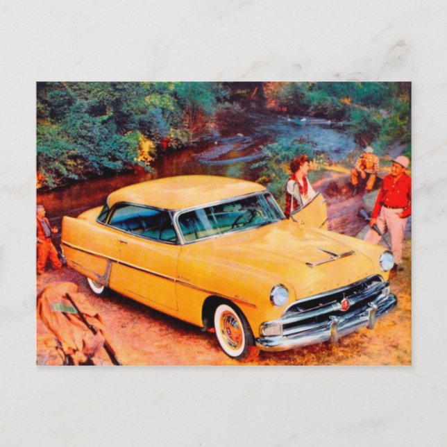 Vintages Foto Postkarte (Vorderseite)